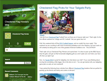 Tablet Screenshot of checkeredflaghonda.typepad.com