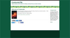 Desktop Screenshot of creabunda.typepad.com