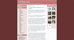 Desktop Screenshot of lifestorylady.typepad.com
