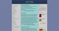 Desktop Screenshot of lawvlife.typepad.com