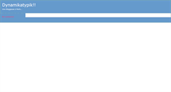 Desktop Screenshot of dynamikatypik.typepad.com