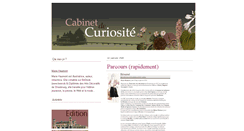 Desktop Screenshot of cabinetdecuriosite.typepad.com