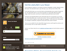 Tablet Screenshot of classiccarsnissan.typepad.com