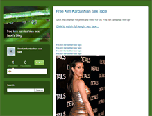 Tablet Screenshot of freekimkardashiansextapedangerously.typepad.com
