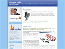 Tablet Screenshot of insurancemike.typepad.com