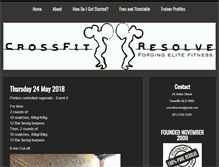 Tablet Screenshot of crossfitresolve.typepad.com