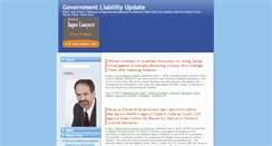 Desktop Screenshot of govlawweb.typepad.com