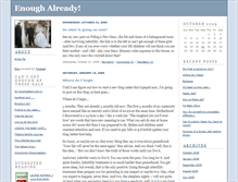 Tablet Screenshot of enoughalready.typepad.com