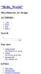 Mobile Screenshot of missinglink.typepad.com
