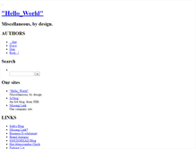 Tablet Screenshot of missinglink.typepad.com