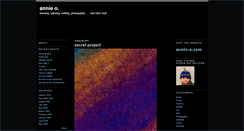 Desktop Screenshot of annie-o.typepad.com