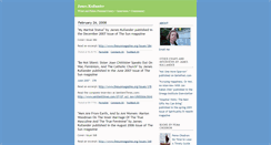 Desktop Screenshot of jameskullander.typepad.com