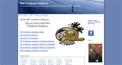 Desktop Screenshot of philfriedmanoutdoors.typepad.com