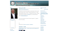 Desktop Screenshot of lionsden.typepad.com