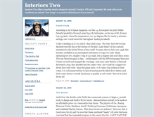 Tablet Screenshot of interiorstwo.typepad.com