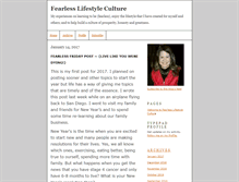 Tablet Screenshot of fearlesslifestyleculture.typepad.com