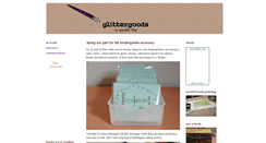 Desktop Screenshot of glittergoods.typepad.com