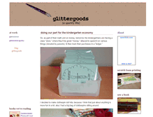 Tablet Screenshot of glittergoods.typepad.com