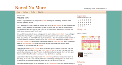 Desktop Screenshot of norednomore.typepad.com