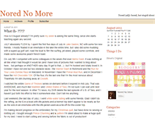 Tablet Screenshot of norednomore.typepad.com