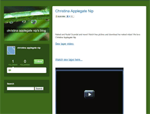 Tablet Screenshot of christinaapplegatenipconsequence.typepad.com