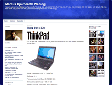 Tablet Screenshot of bjarneroth.typepad.com