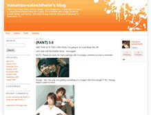 Tablet Screenshot of masahiro-satoshihehe.typepad.com