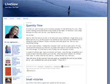 Tablet Screenshot of liveslow.typepad.com