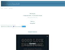 Tablet Screenshot of andrewcondell.typepad.com