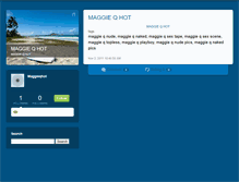 Tablet Screenshot of maggieqhot.typepad.com