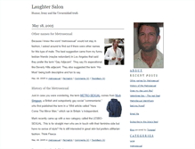 Tablet Screenshot of laughtersalon.typepad.com