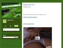 Tablet Screenshot of meganfoxfhmhowl.typepad.com