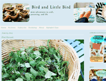 Tablet Screenshot of birdandlittlebird.typepad.com