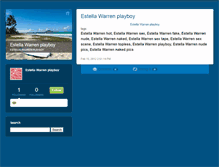 Tablet Screenshot of estellawarrevo1.typepad.com