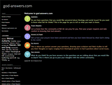 Tablet Screenshot of godanswers.typepad.com