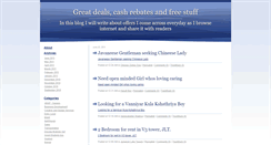 Desktop Screenshot of greatoffers.typepad.com
