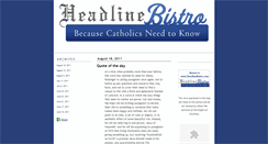 Desktop Screenshot of headlinebistro.typepad.com