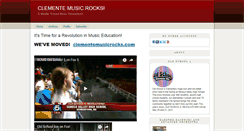 Desktop Screenshot of clementemusicrocks.typepad.com