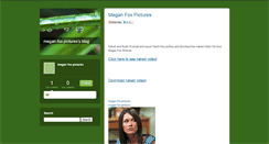 Desktop Screenshot of meganfoxpicturesprotest.typepad.com