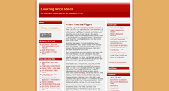 Desktop Screenshot of cookingwithideas.typepad.com