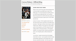 Desktop Screenshot of carsonpalmer.typepad.com