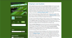 Desktop Screenshot of freight-forwarders.typepad.com