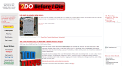 Desktop Screenshot of 2dobeforeidie.typepad.com