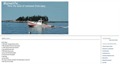 Desktop Screenshot of mainelife.typepad.com