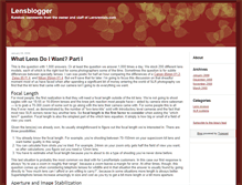 Tablet Screenshot of lensblogger.typepad.com