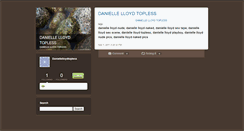 Desktop Screenshot of daniellelloydtopless.typepad.com