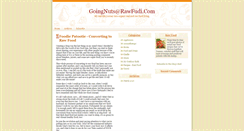 Desktop Screenshot of goingnuts.typepad.com