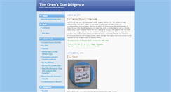Desktop Screenshot of due-diligence.typepad.com