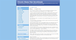 Desktop Screenshot of chronicillnesssupport.typepad.com