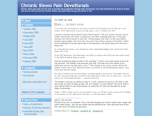 Tablet Screenshot of chronicillnesssupport.typepad.com
